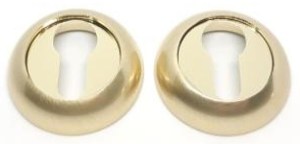 Ручка поворотная KEDR R10-01 SB PB (матовое золото/золото)